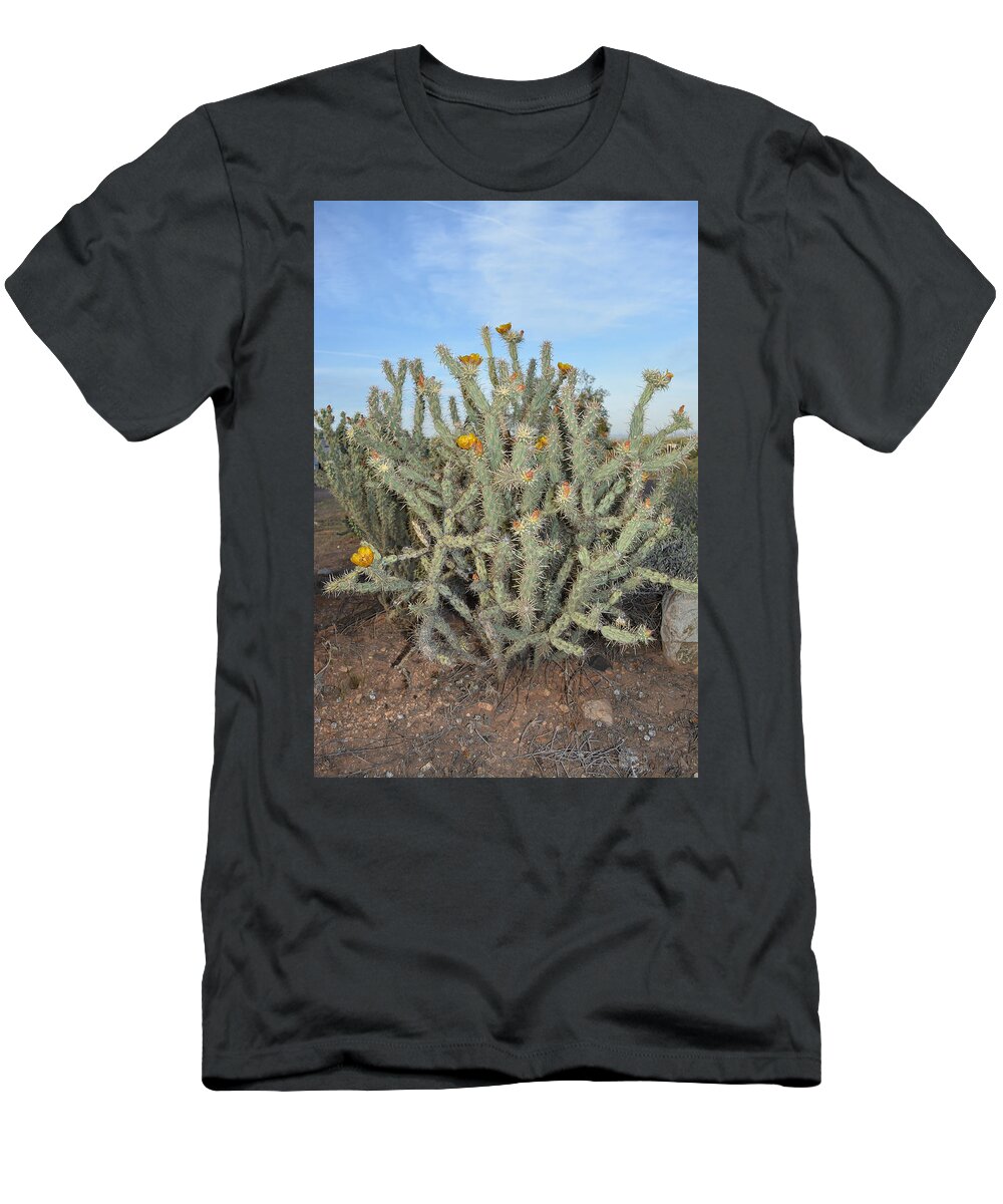 Cactus T-Shirt featuring the photograph Blooming Cactus by Aimee L Maher ALM GALLERY