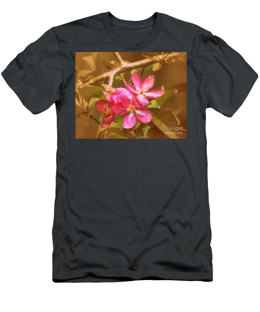 Floral T-Shirt featuring the photograph Blossom by Susan Lafleur