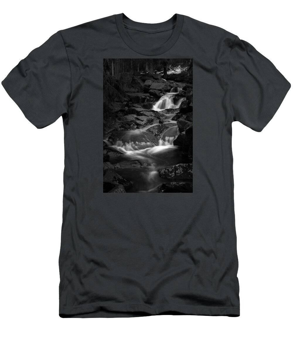 Bodefall T-Shirt featuring the photograph Bodefall, Harz by Andreas Levi