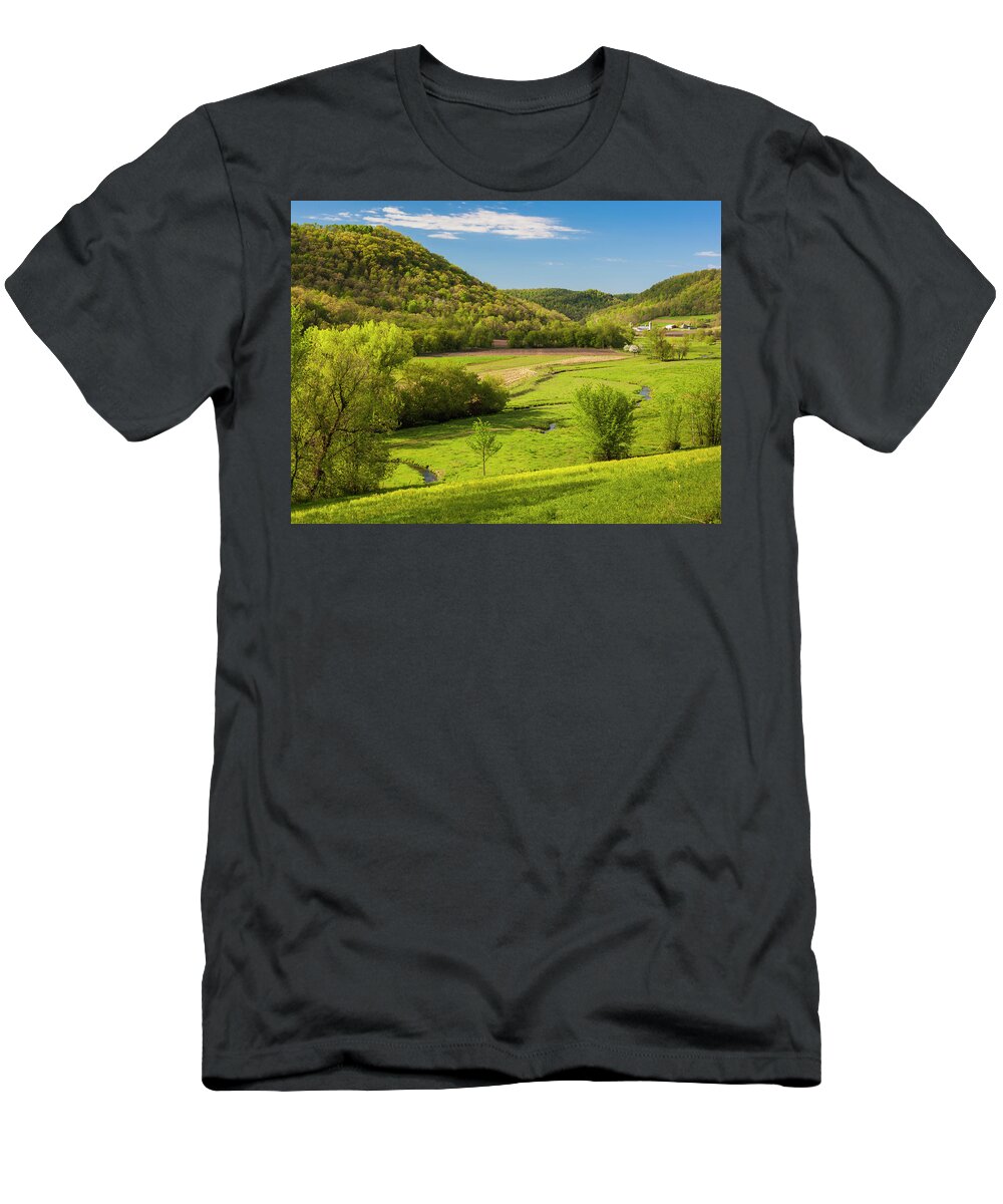 5dii T-Shirt featuring the digital art Bohemian Valley by Mark Mille