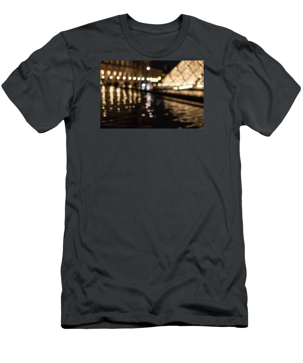 Bokeh T-Shirt featuring the photograph Bokeh Louvre by Marcus Karlsson Sall