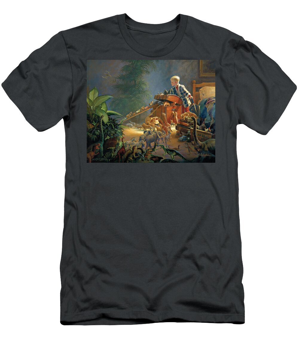 #faaAdWordsBest T-Shirt featuring the painting Bon Voyage by Greg Olsen