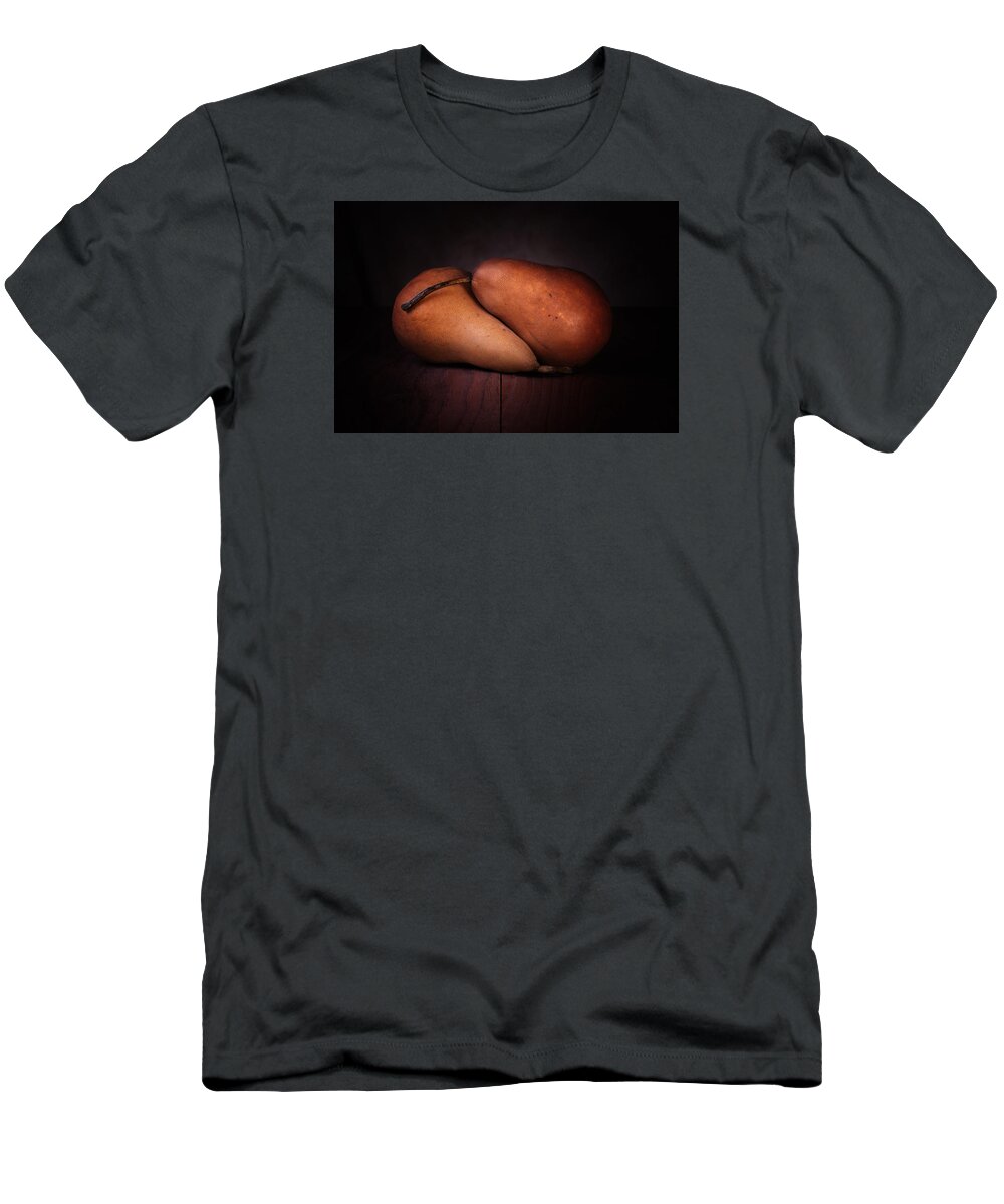 Fruit T-Shirt featuring the photograph Bosc Pears by Tom Mc Nemar