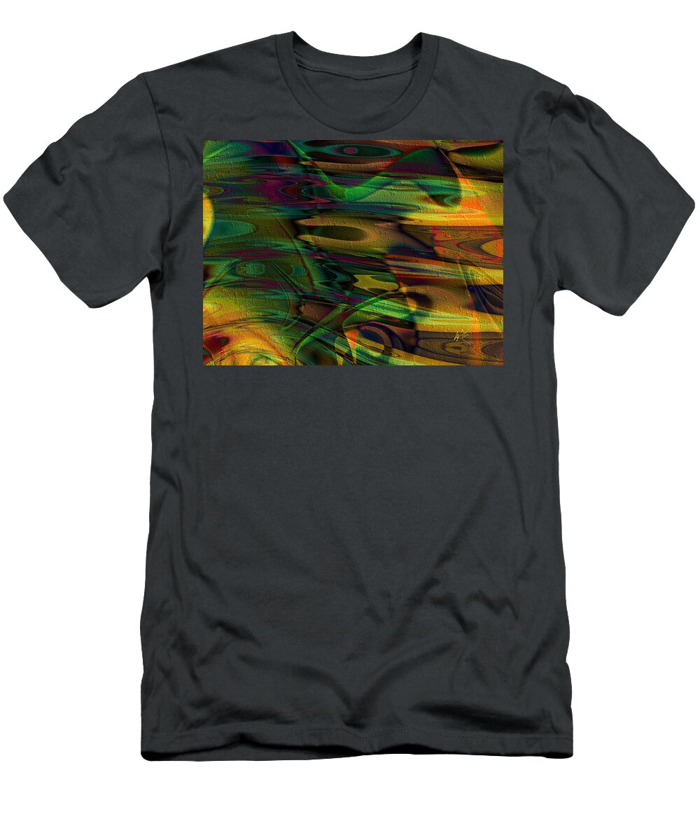 Breezy T-Shirt featuring the digital art Breezy by Kiki Art