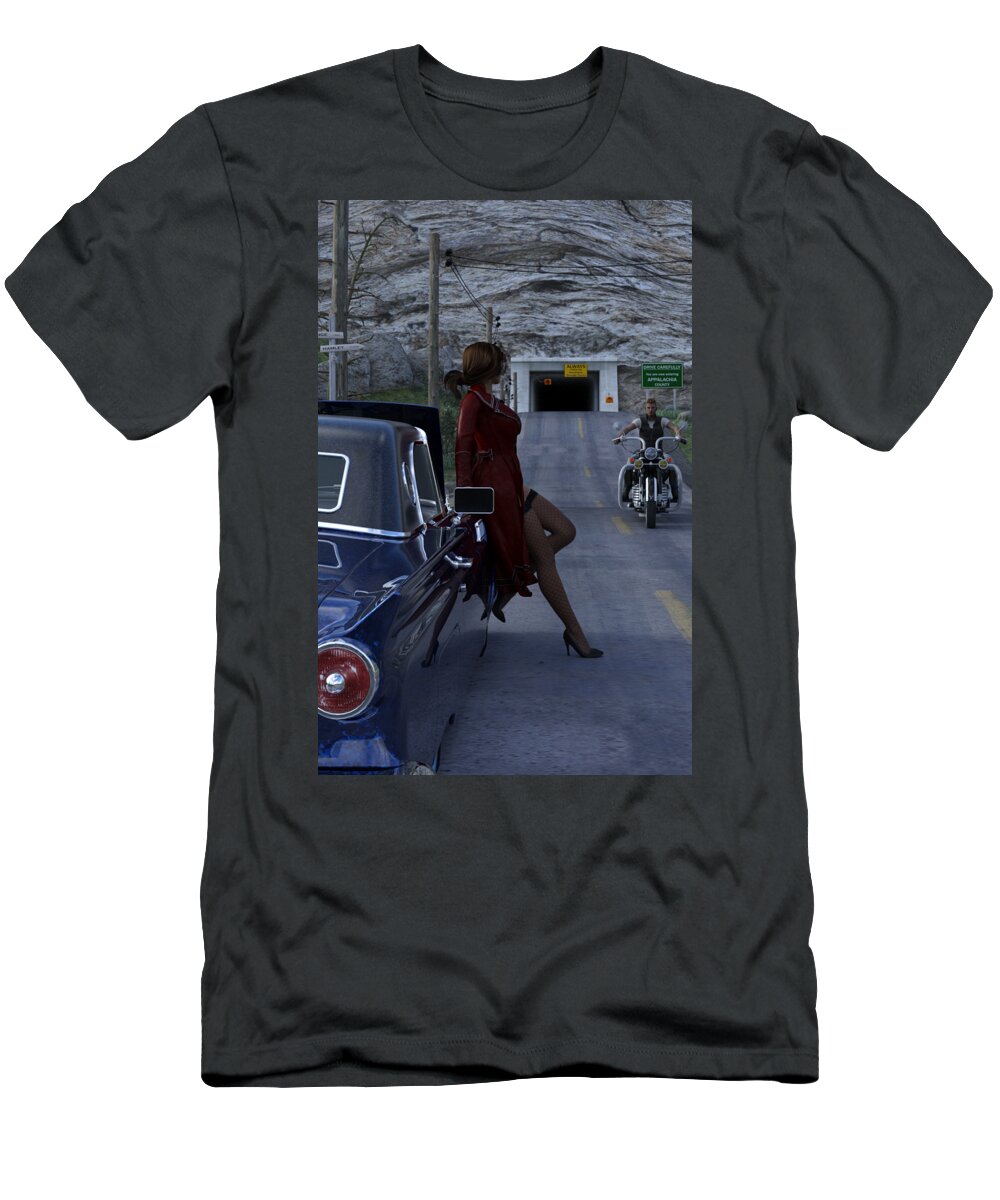 Greenman T-Shirt featuring the photograph Broken Down by Georgina Hannay