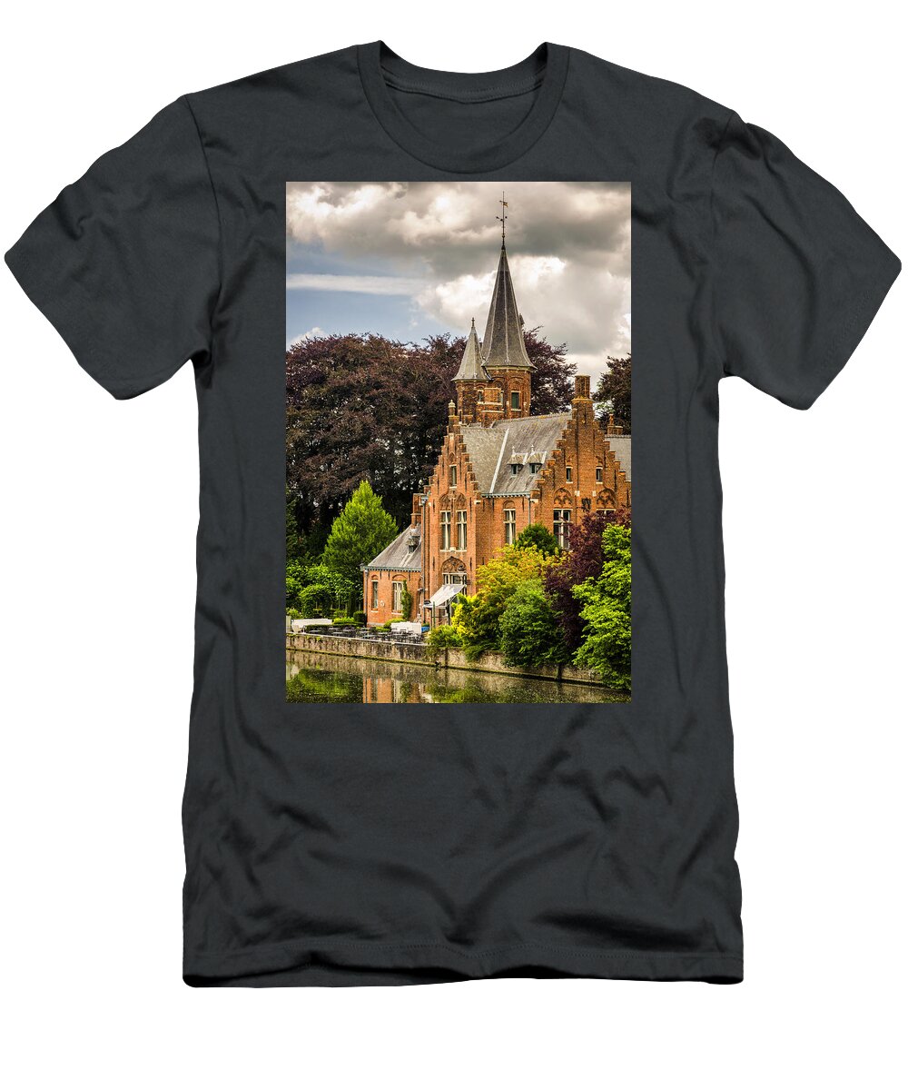 Romantic T-Shirt featuring the photograph Bruges by Pablo Lopez