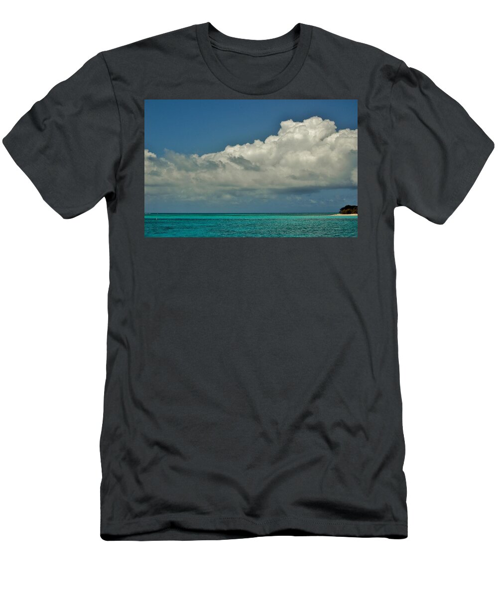 Buck Island Reef National Monument T-Shirt featuring the photograph Heaven and Earth by Christopher James