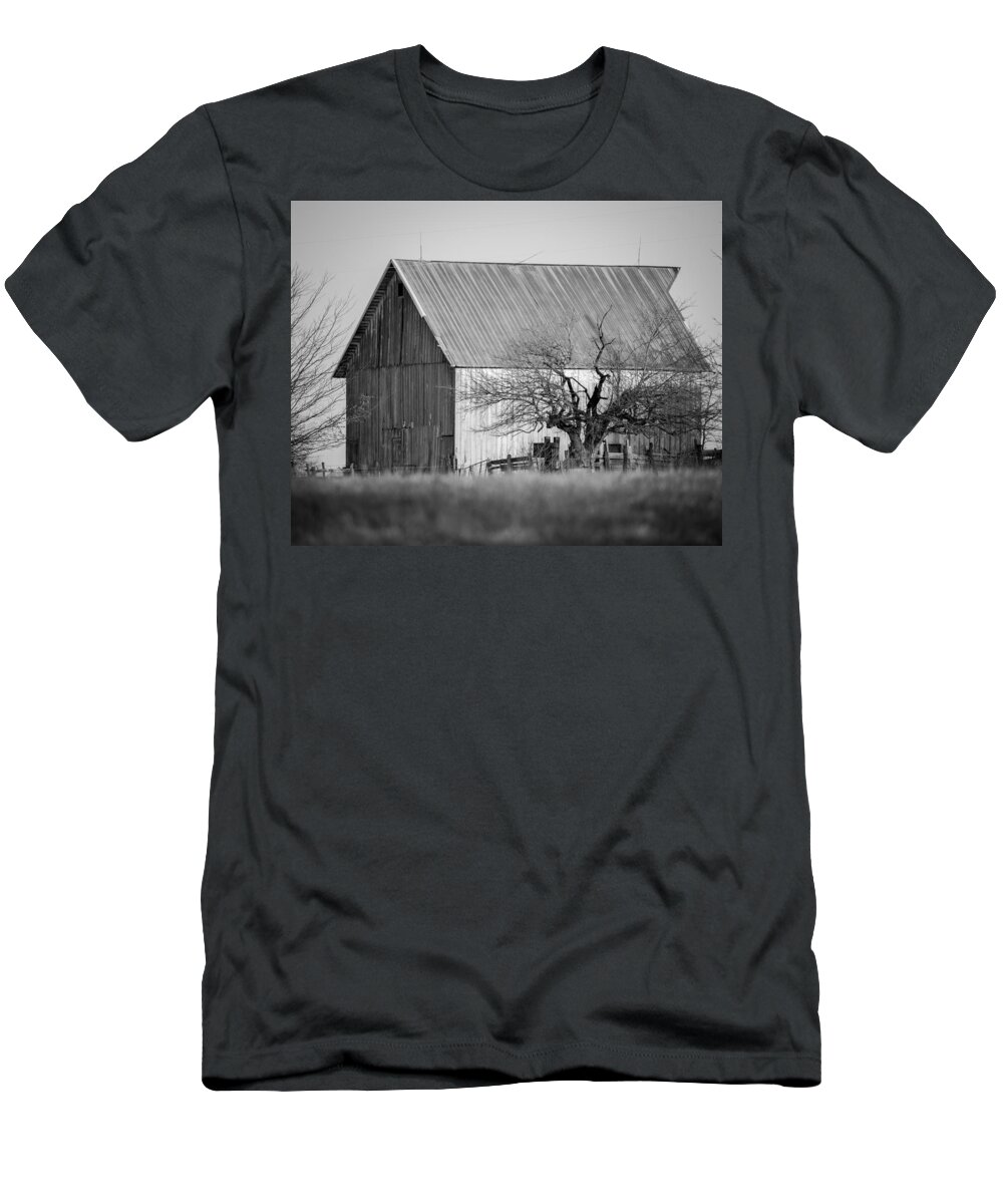 Barn T-Shirt featuring the photograph Built to Last by Jeff Phillippi