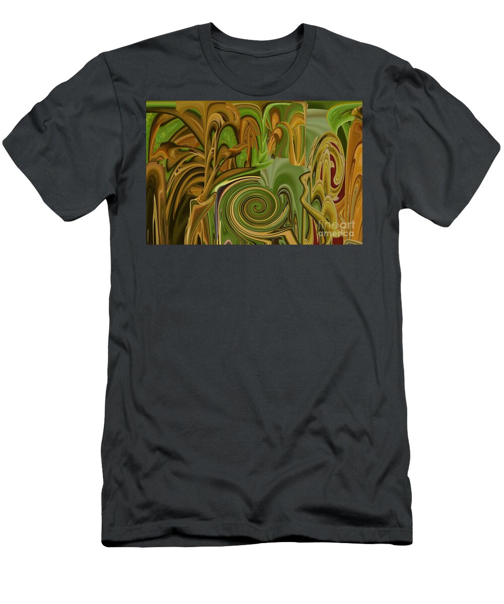 Abstract T-Shirt featuring the photograph Camo by Rick Rauzi