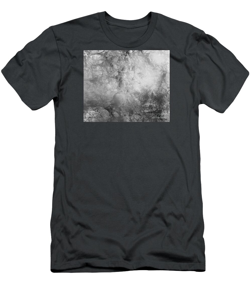 Camouflage T-Shirt featuring the painting Camouflage by Trilby Cole