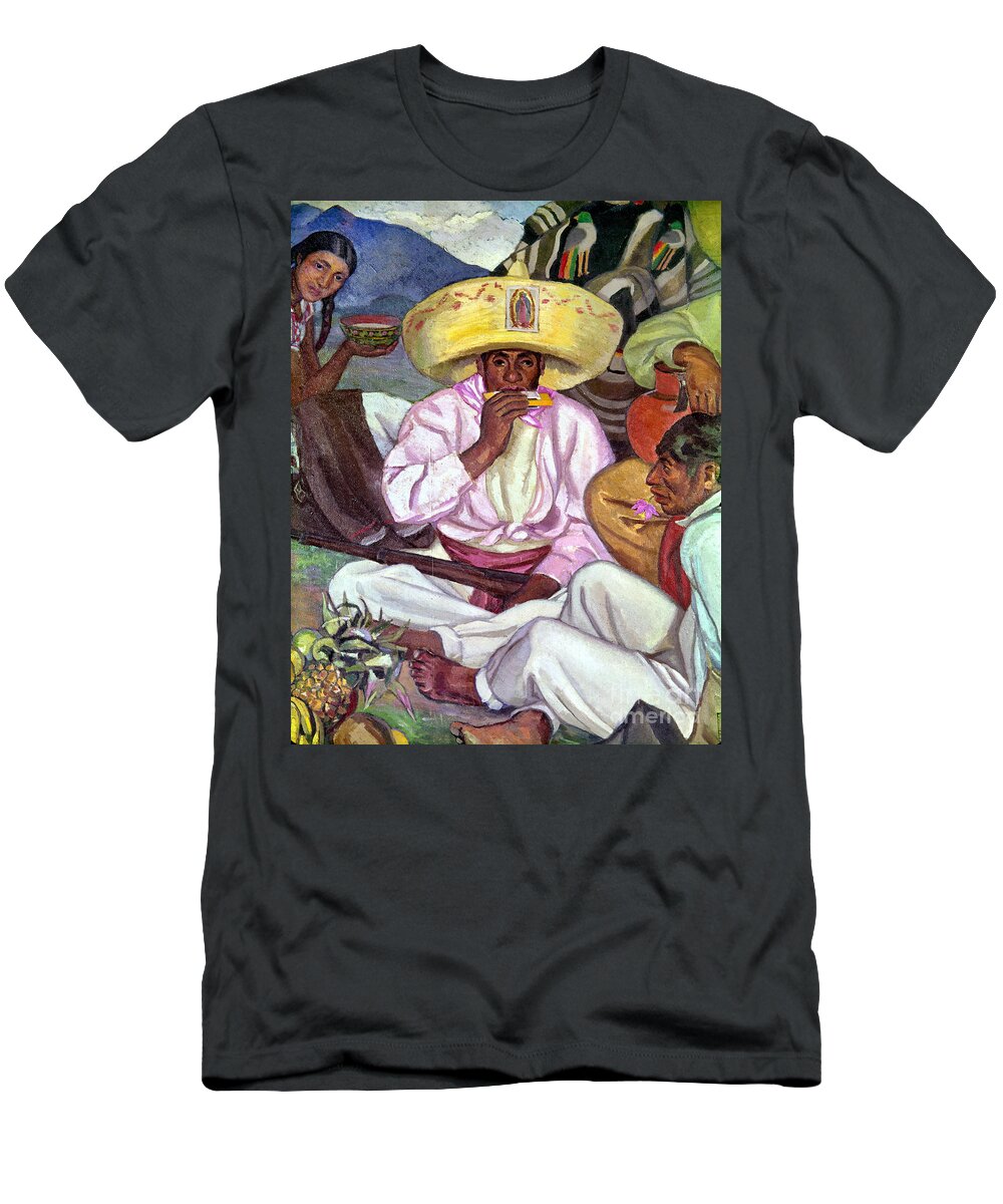1922 T-Shirt featuring the photograph Camping Zapatistas, 1922 by Granger