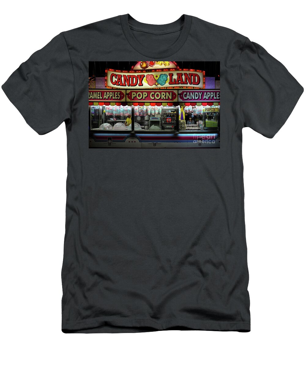 Candyland T-Shirt featuring the photograph Candy Land by M G Whittingham