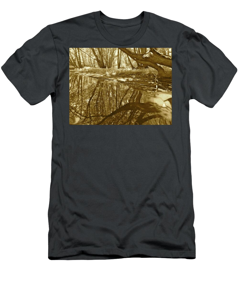 Nature T-Shirt featuring the photograph Canton Canoe Trip 2016 38 by George Ramos