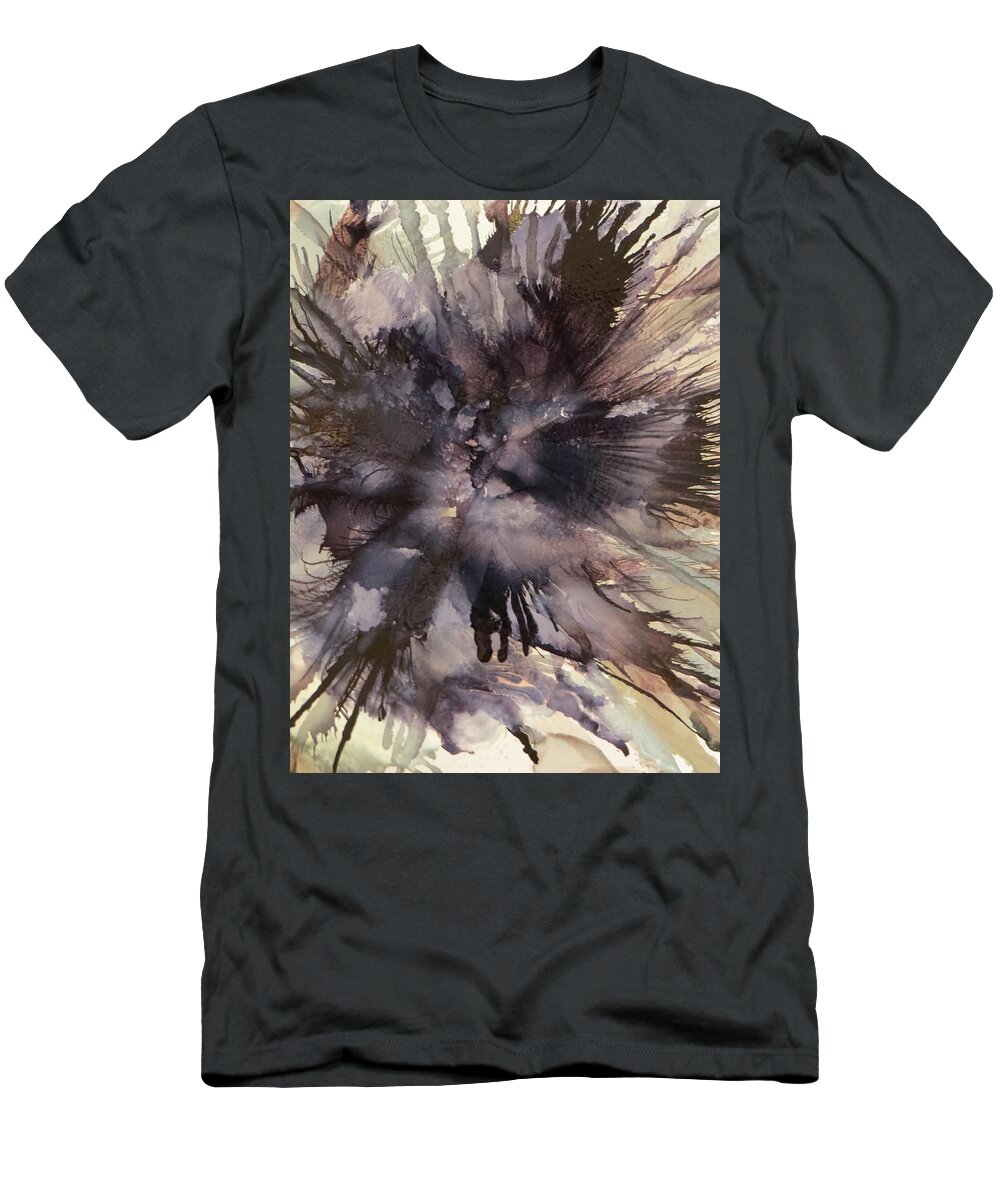 Abstract T-Shirt featuring the painting Capable by Soraya Silvestri