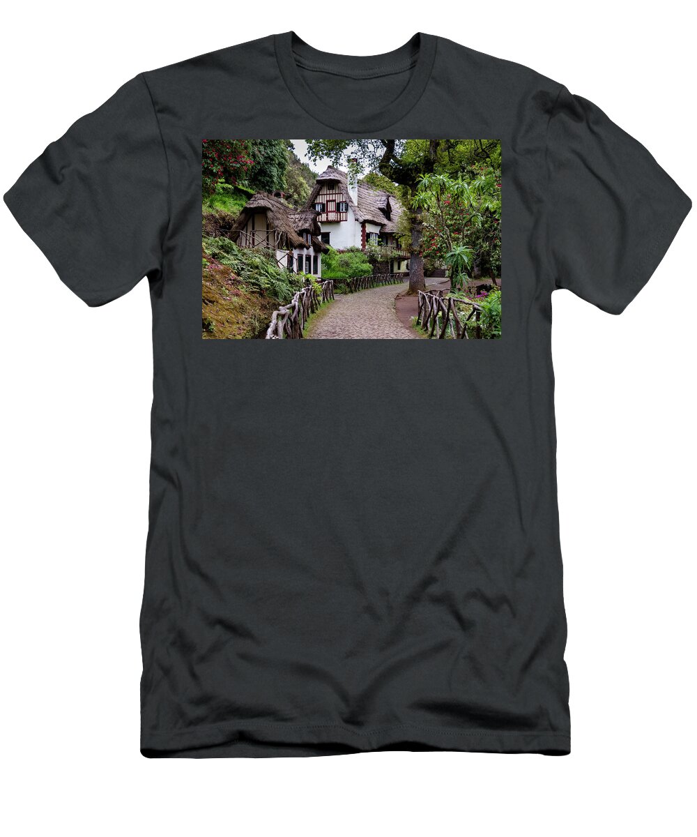 Madeira T-Shirt featuring the photograph Casa do Abrigo by Claudio Maioli