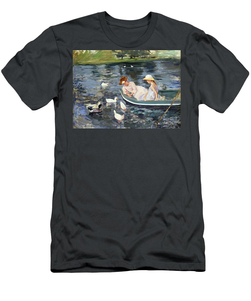 1894 T-Shirt featuring the photograph Cassatt: Summertime, 1894 by Granger