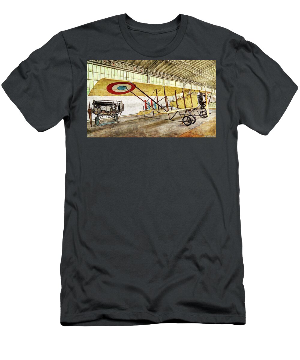 Caudron G3 T-Shirt featuring the photograph Caudron G3 - Vintage by Weston Westmoreland