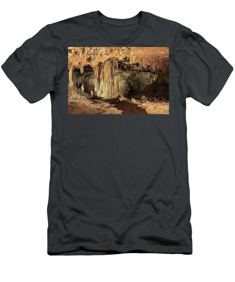 Cavern T-Shirt featuring the photograph Caverns by Travis Rogers