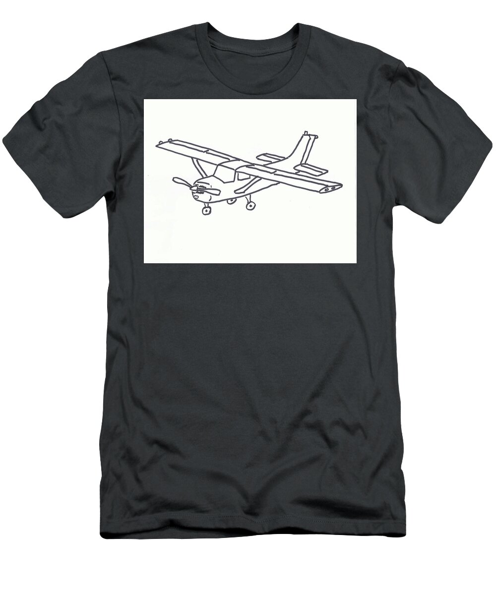 Cessna 172 Aviation Short-Sleeve Unisex T-Shirt