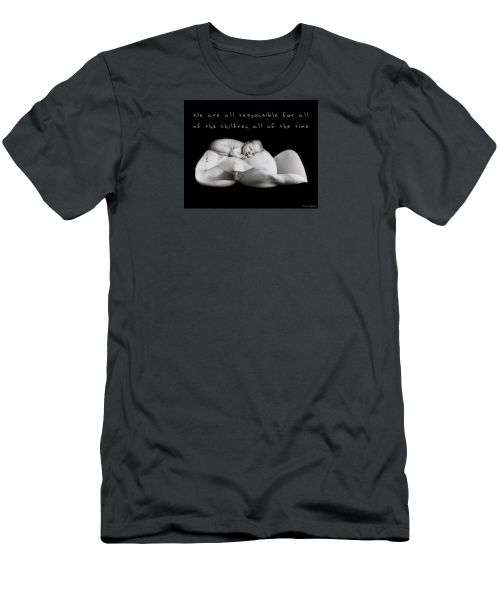 Sleeping T-Shirt featuring the photograph Children by Anne Geddes