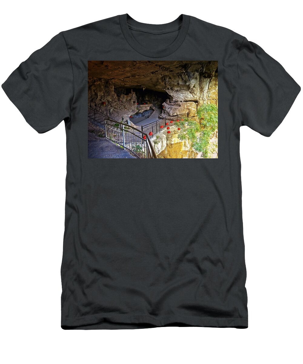 China T-Shirt featuring the photograph China Guilin landscape scenery photography-23 by Artto Pan