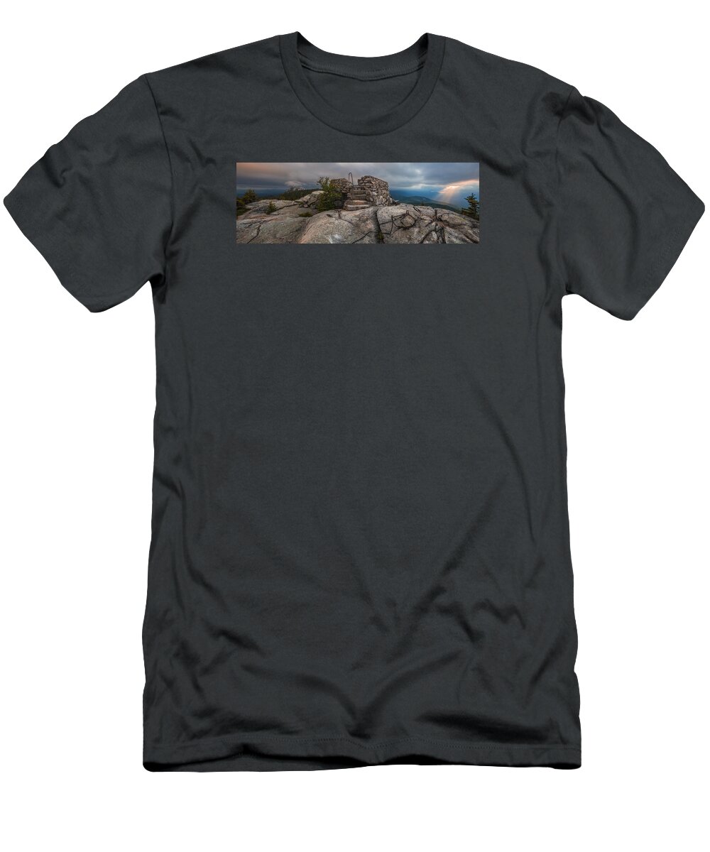 Chocorua T-Shirt featuring the photograph Chocorua Sunburst by White Mountain Images