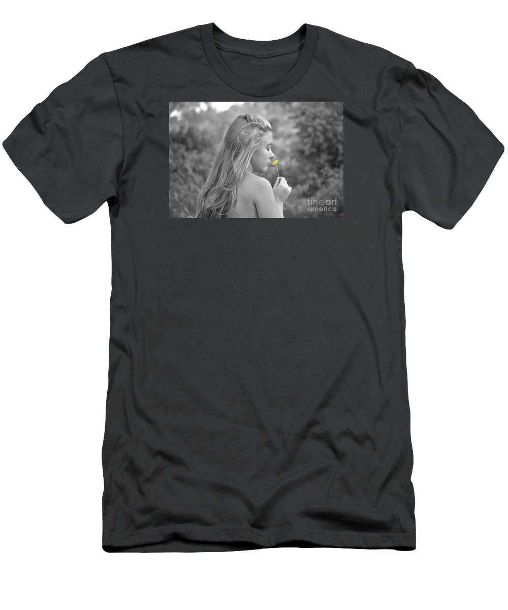 Girl T-Shirt featuring the photograph Christina by Carolyn Mickulas