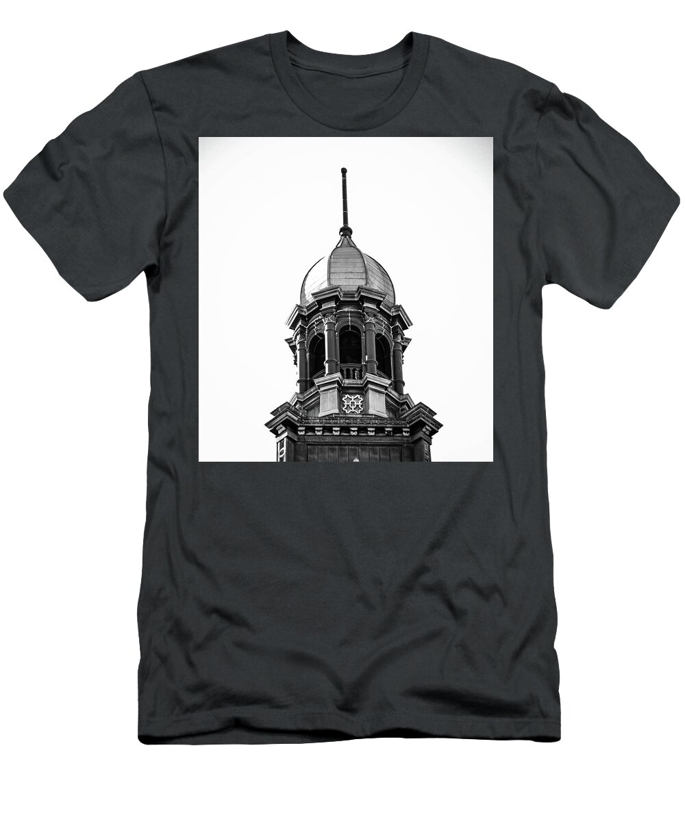  T-Shirt featuring the photograph City Hall Milwaukee by Crystal Davidson
