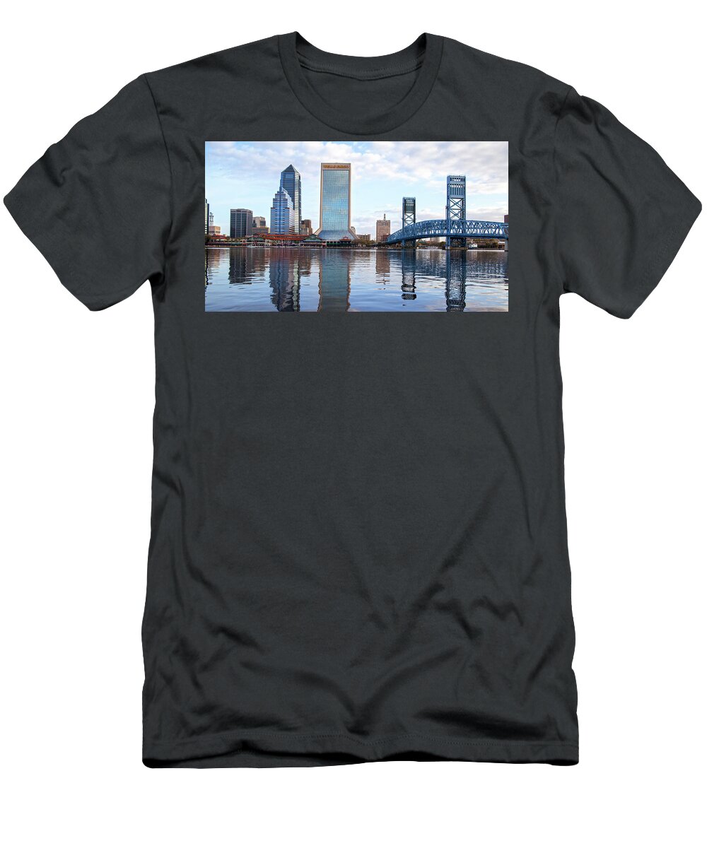 Jacksonville T-Shirt featuring the photograph City by Robert Och