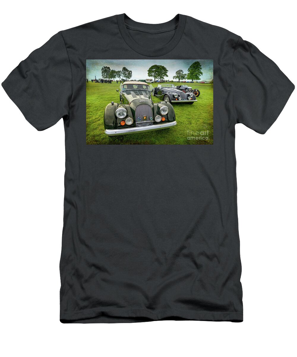 British T-Shirt featuring the photograph Classic Morgans by Adrian Evans