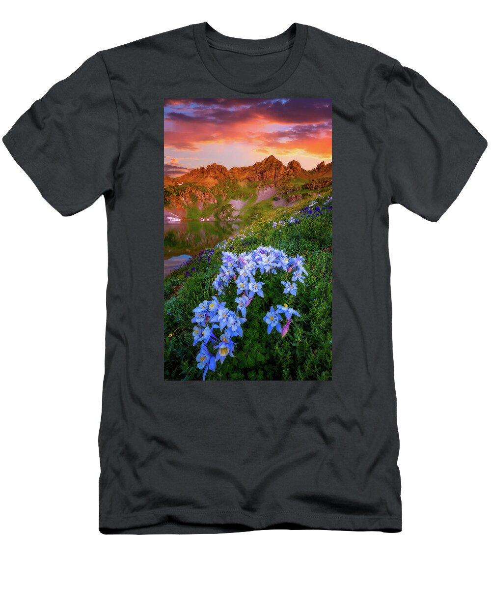 Lake T-Shirt featuring the photograph Clear Lake Summer by Darren White