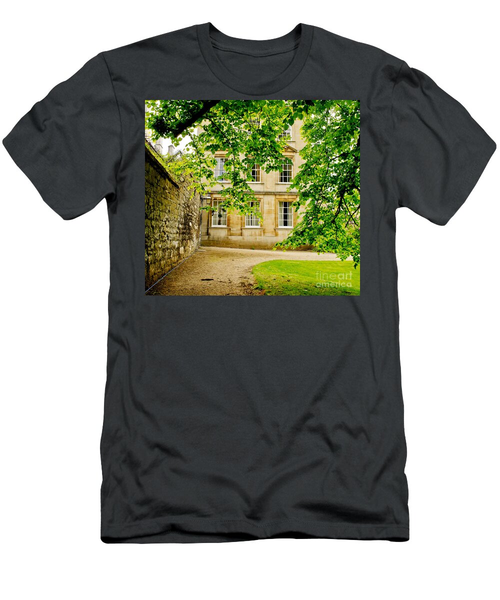 Dormitory T-Shirt featuring the photograph College Dormitory. by Elena Perelman