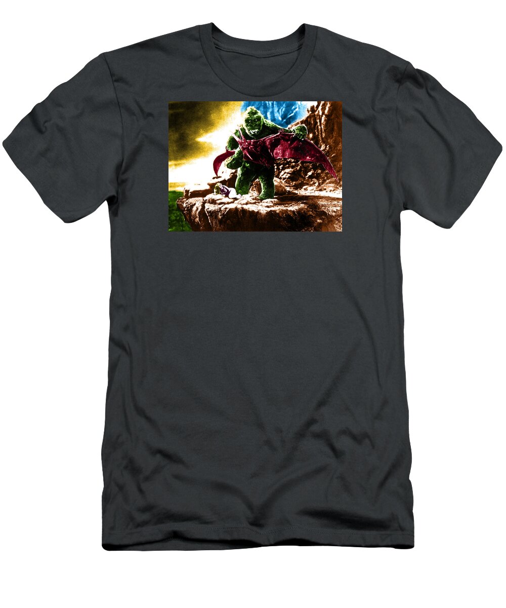 King Kong T-Shirt featuring the photograph Color king kong by Emme Pons