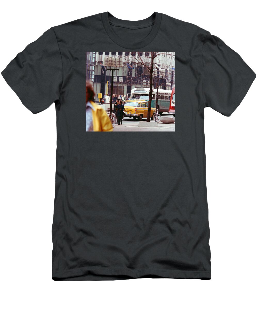 Actions T-Shirt featuring the photograph Colorful transportation by Mike Evangelist