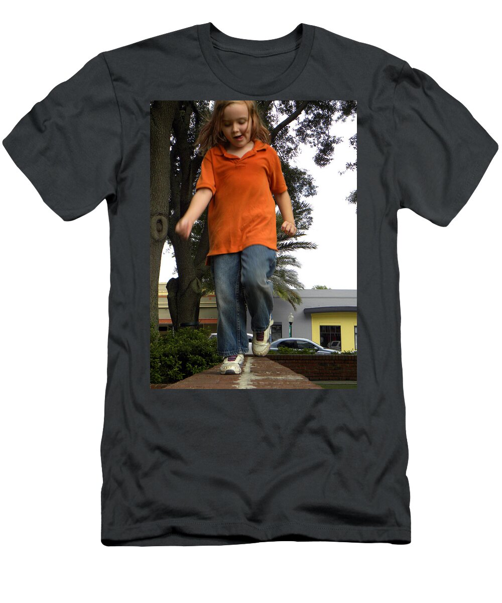 Auburndale Florida City Park T-Shirt featuring the photograph Coming Through by Christopher Mercer