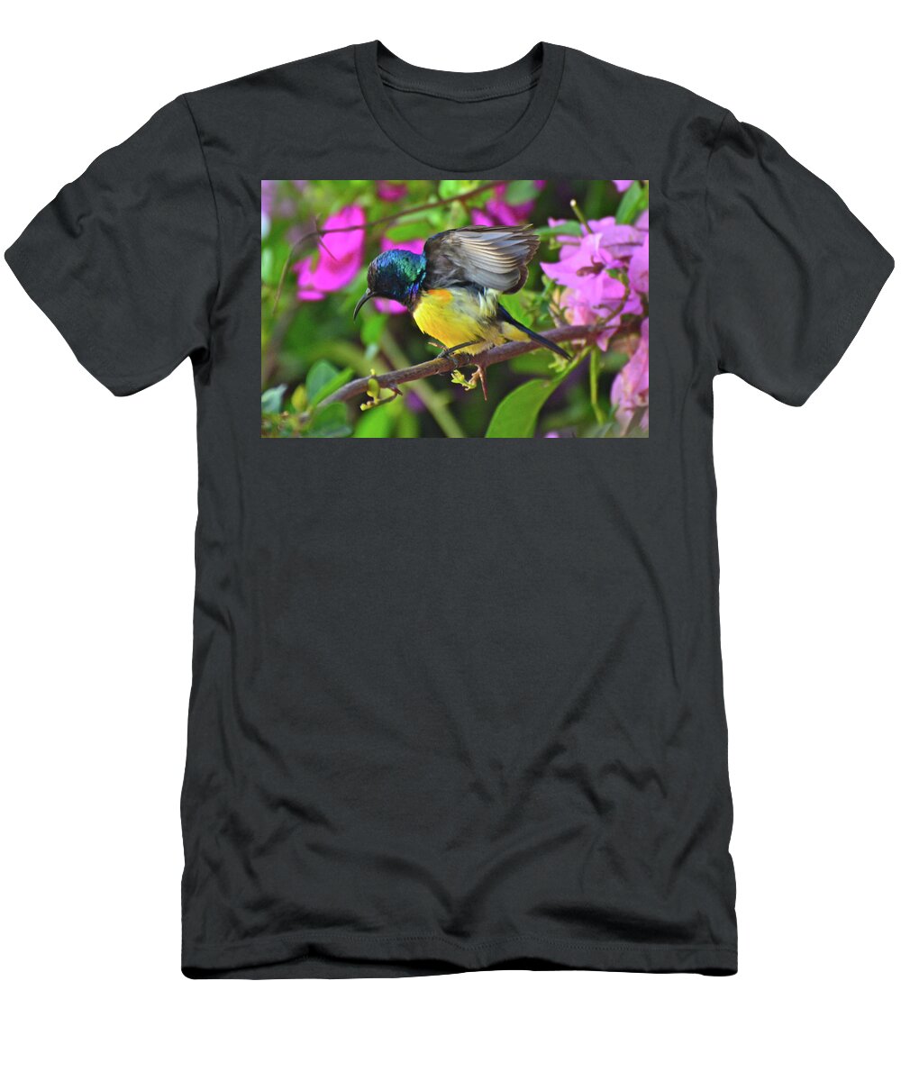 Sunbird T-Shirt featuring the photograph Completing Preflight by Don Mercer