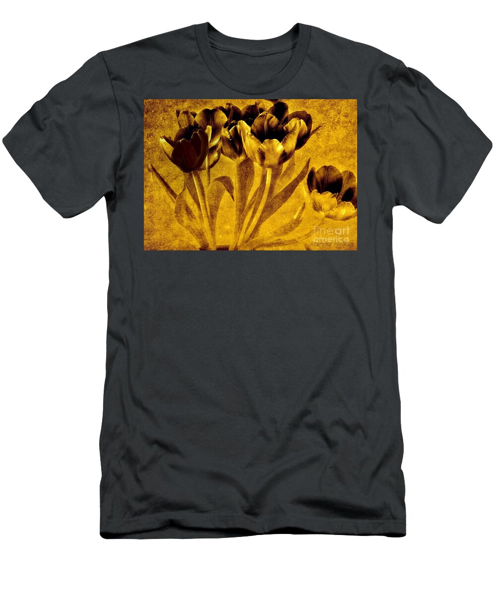 Photo T-Shirt featuring the painting Contemporary Tulips by Marsha Heiken