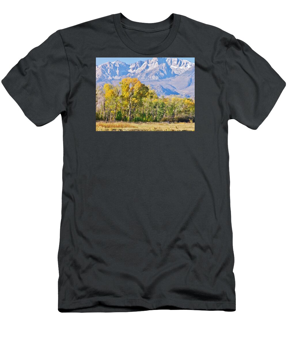 Sky T-Shirt featuring the photograph Cool Days by Marilyn Diaz