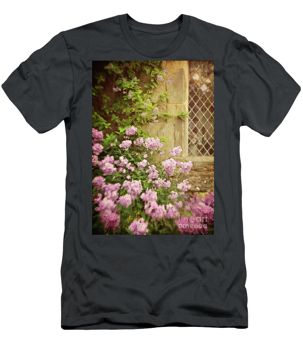 Flowers T-Shirt featuring the photograph Cottage Garden by Lyn Randle