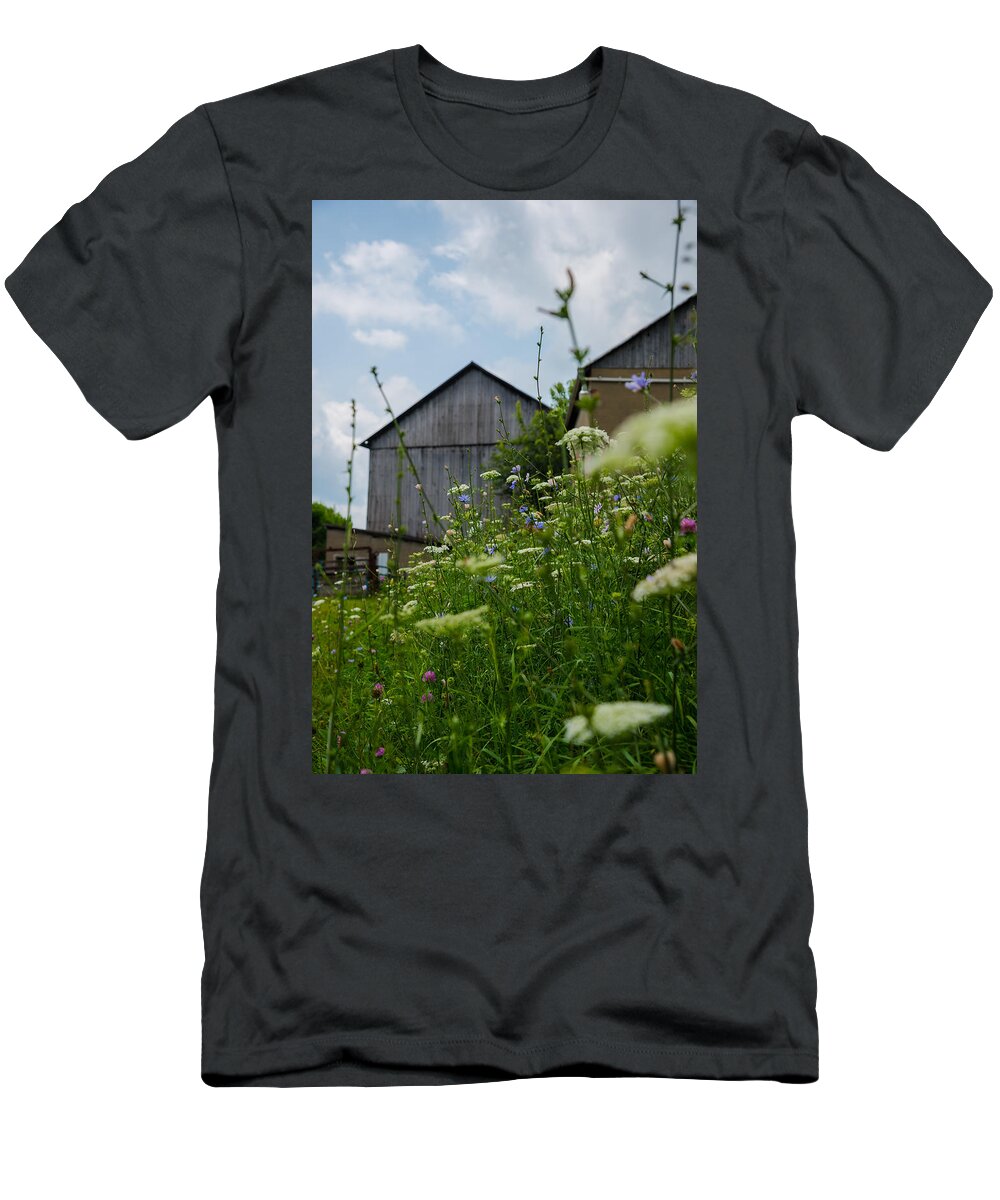 Farm T-Shirt featuring the photograph Country Life by Holden The Moment