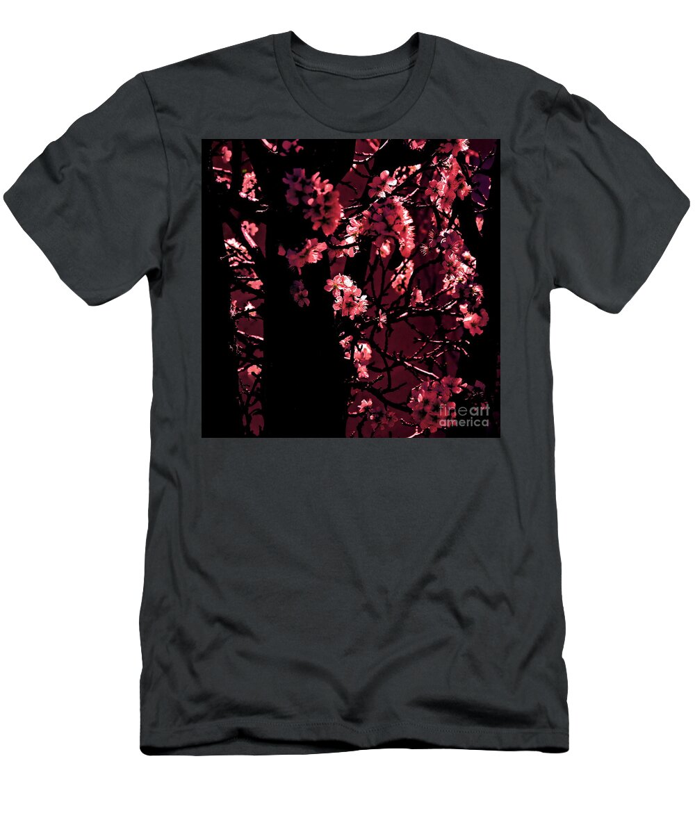 Digital Altered Photo T-Shirt featuring the photograph Crimson by Tim Richards