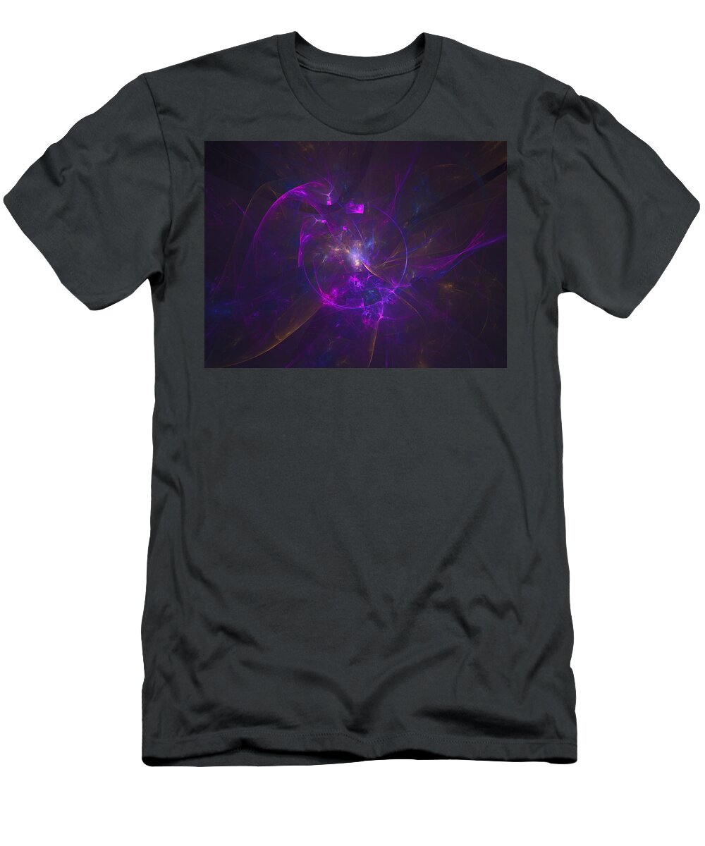 Art T-Shirt featuring the digital art Critical Point by Jeff Iverson