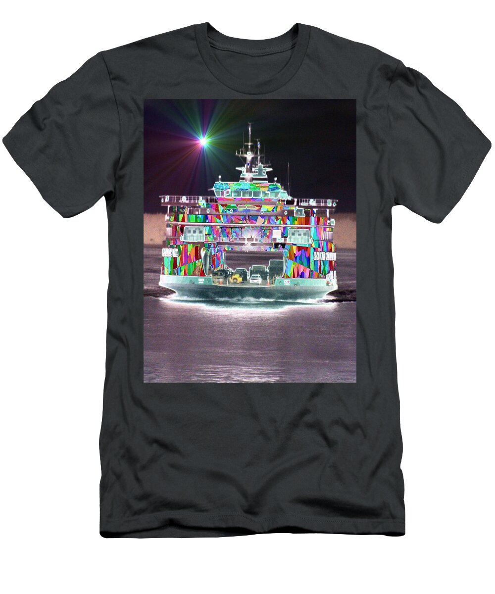 Abstract T-Shirt featuring the photograph Cruisin by Tim Allen