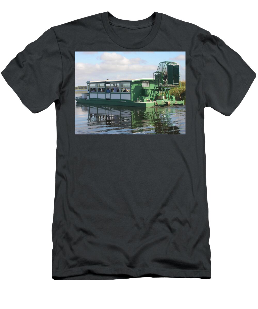 Myakka River T-Shirt featuring the photograph Cruising The Myakka River by Emmy Marie Vickers
