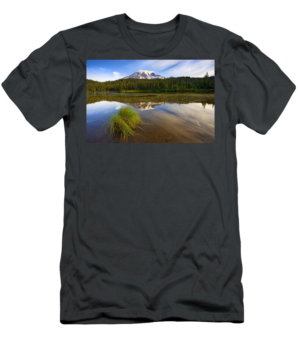 Lake T-Shirt featuring the photograph Crystal Clear by Michael Dawson