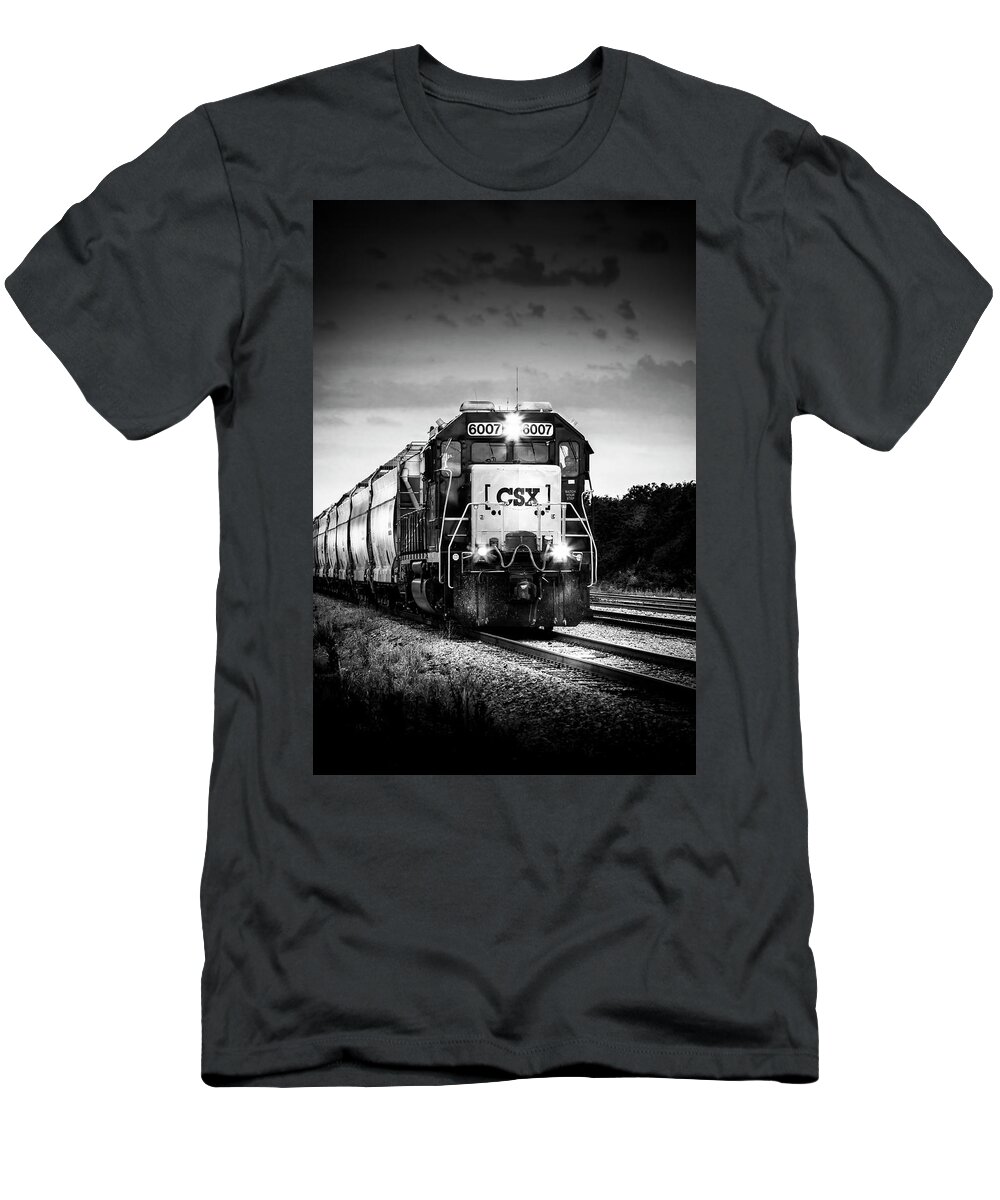 Csx T-Shirt featuring the photograph Csx 6007 by Marvin Spates