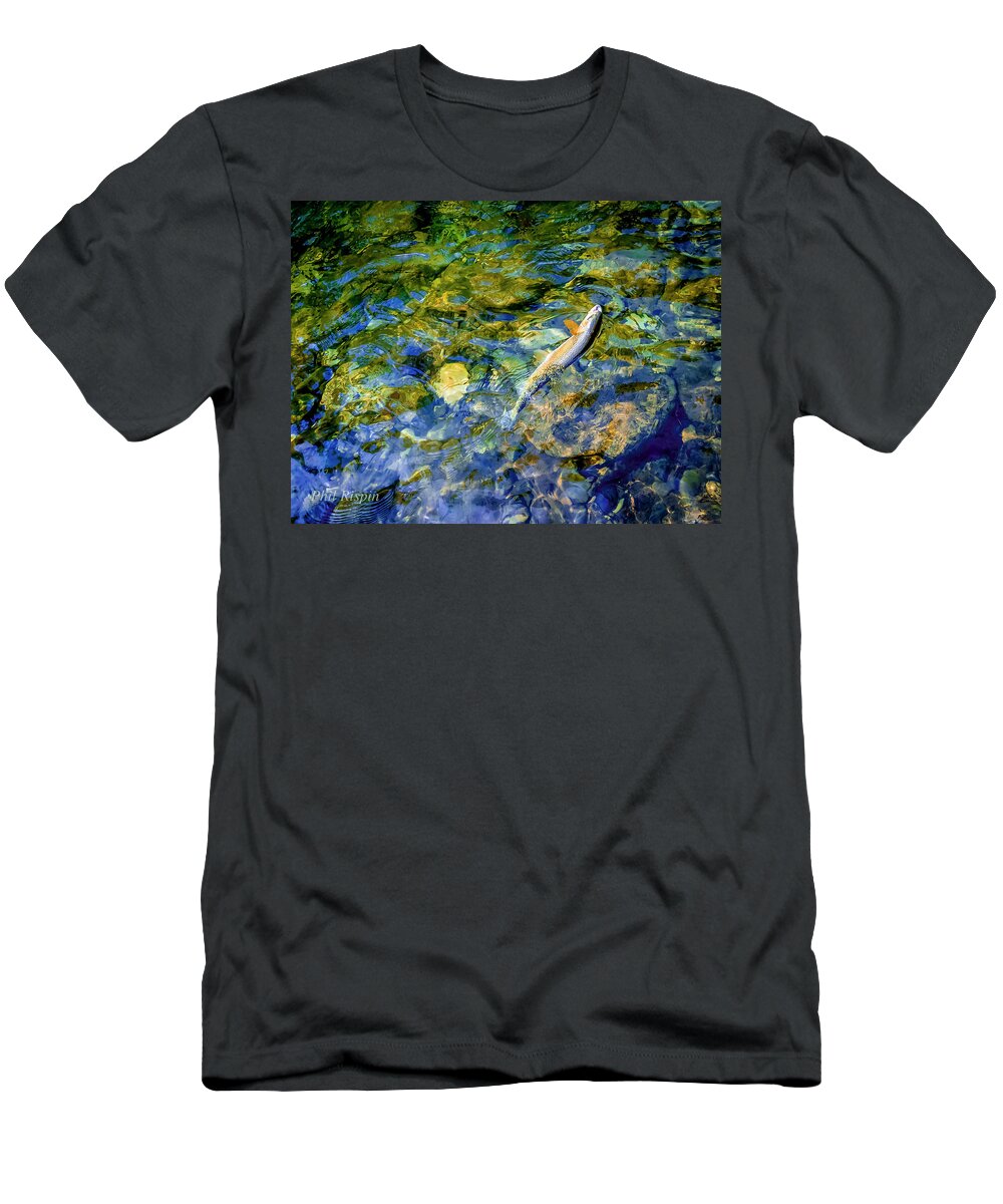 2018-08-02 T-Shirt featuring the photograph Cutthroat 2 by Phil And Karen Rispin