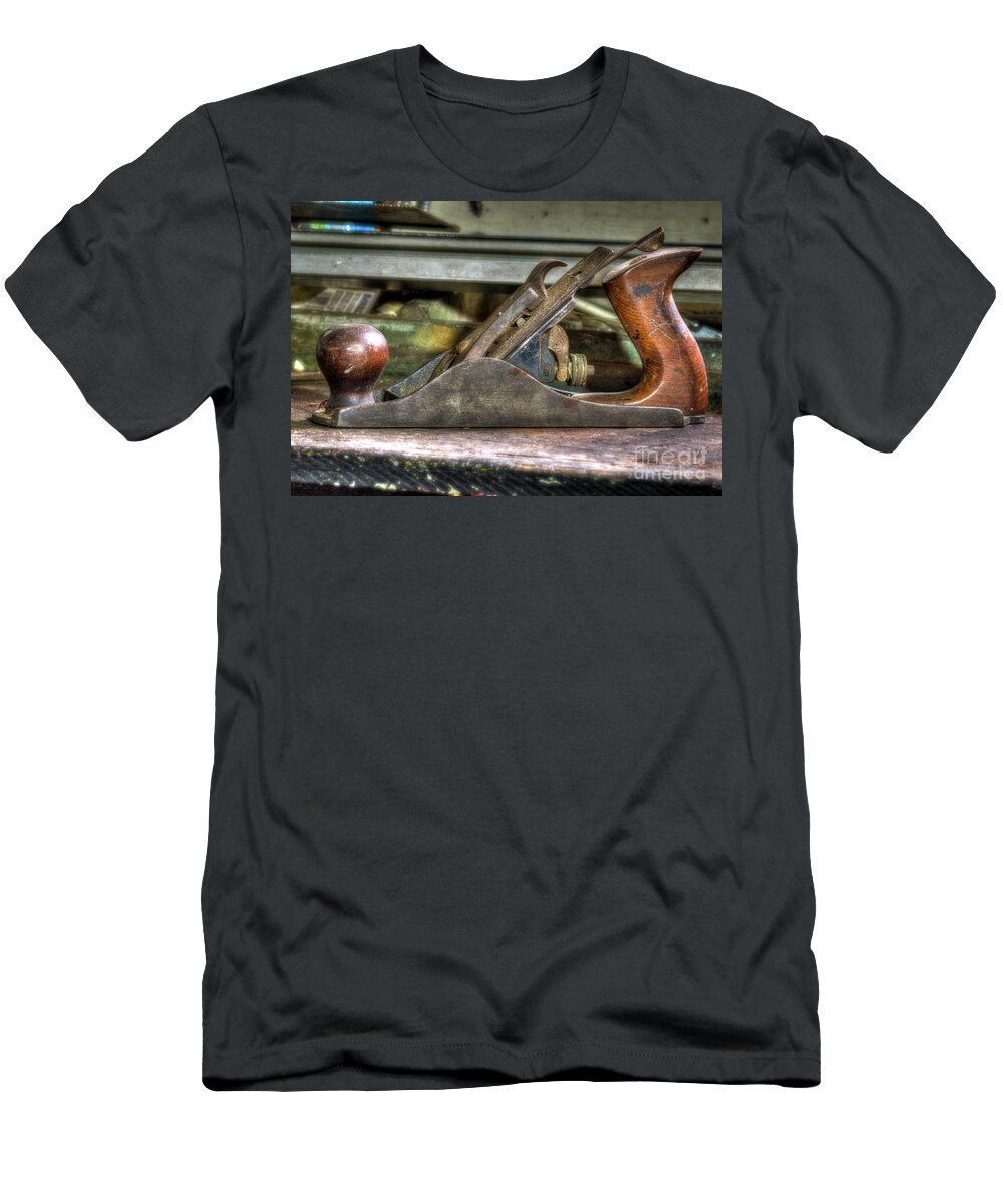 Plane.wood T-Shirt featuring the photograph Da Plane by Douglas Stucky