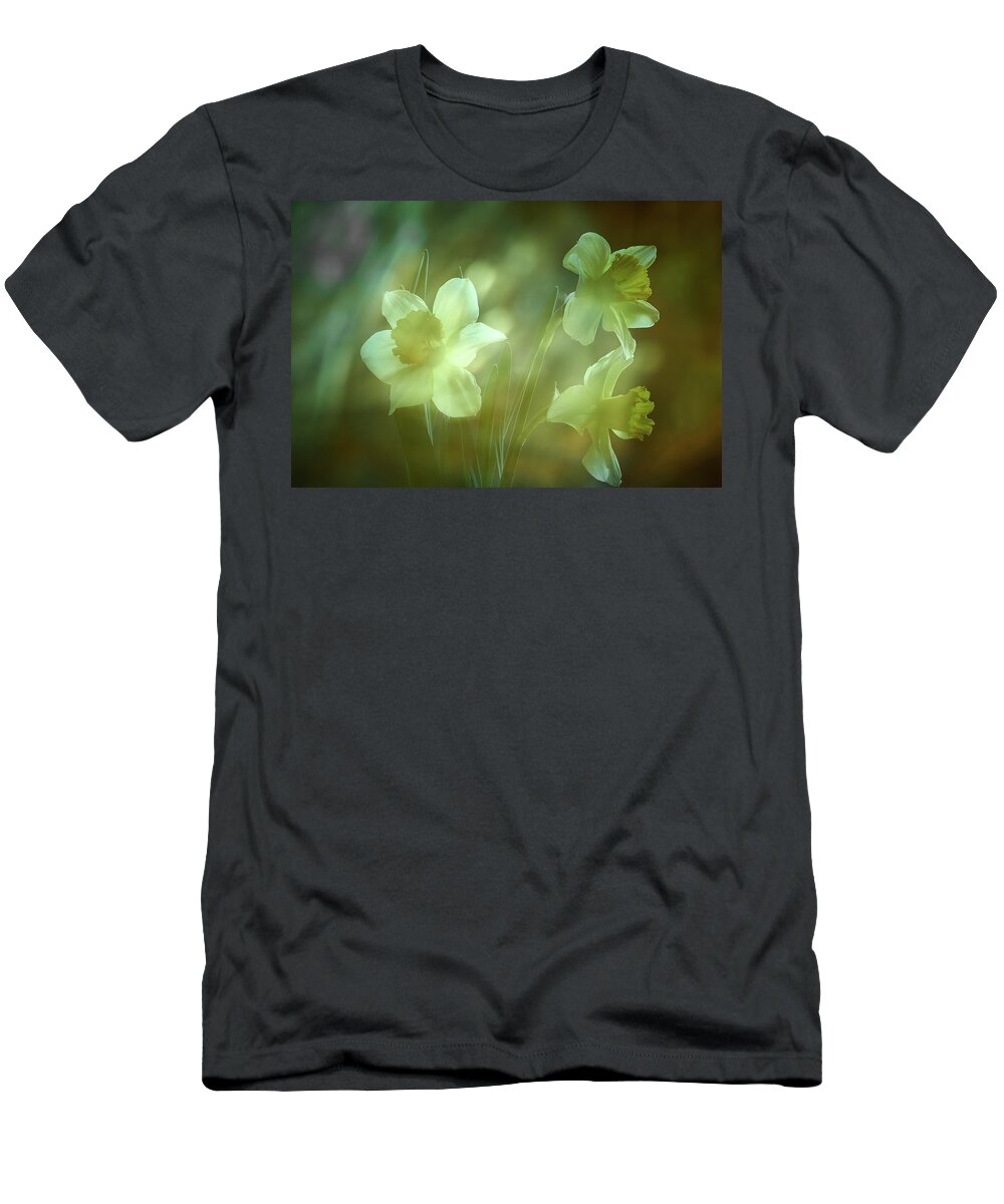 Daffodils T-Shirt featuring the photograph Daffodils1 by Loni Collins