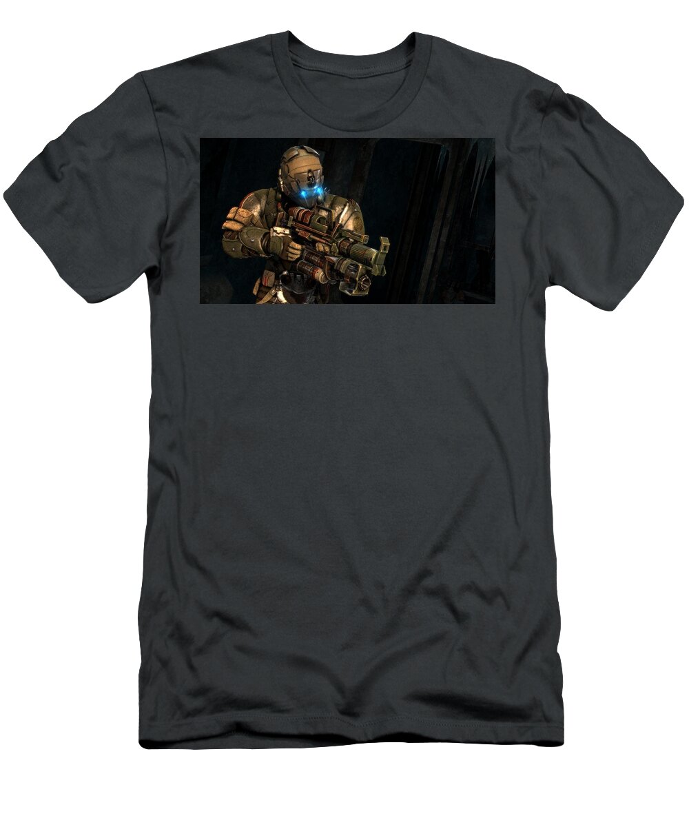 Dead Space 3 T-Shirt featuring the digital art Dead Space 3 by Maye Loeser